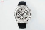 PPM Factory Rolex Daytona 40mm Cal.4130 Movement WG Case Rubber Band Watch